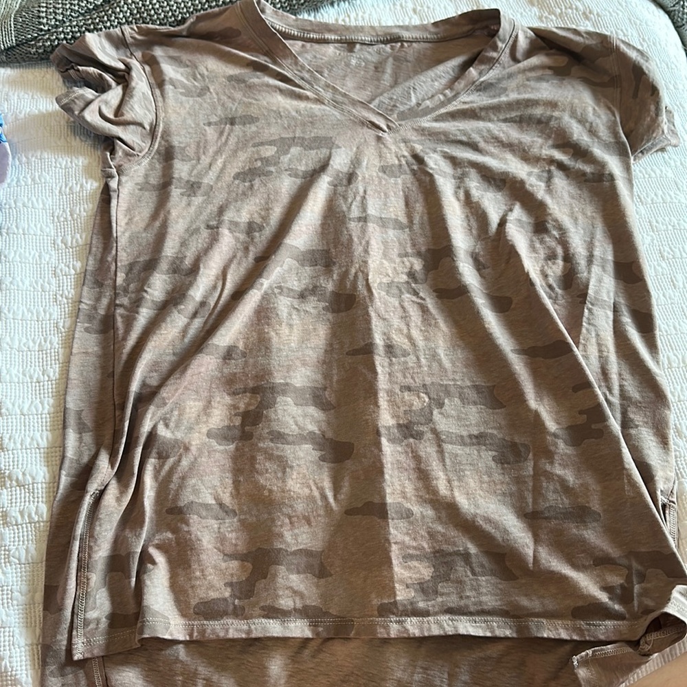 American eagle pink army print oversized tshirt size medium!